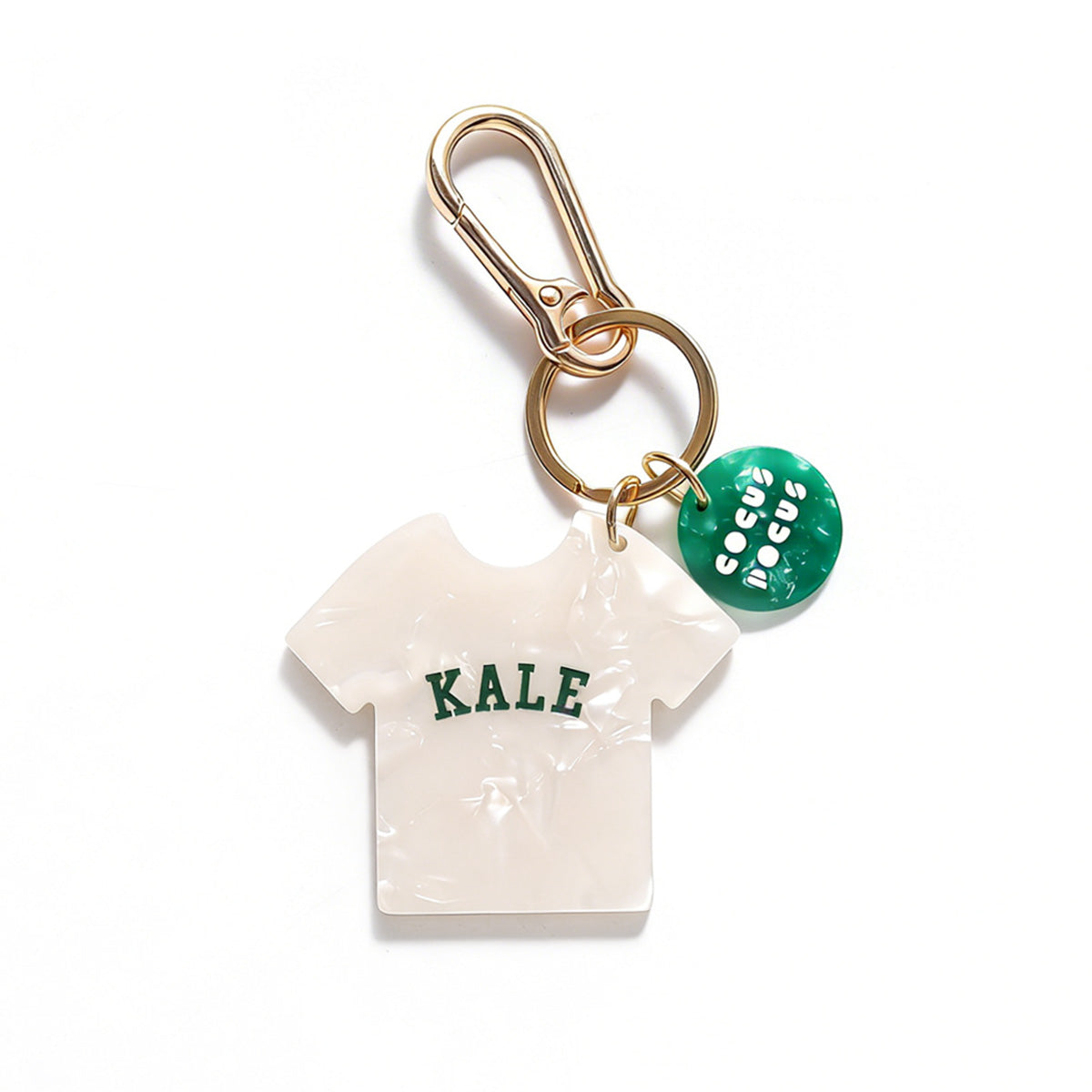Kale T-shirt Bag Charm/Key Chain