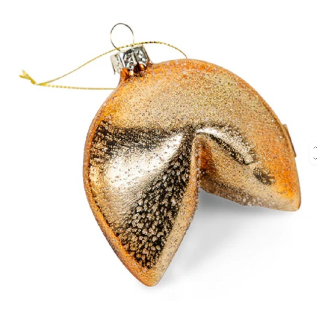 Fortune Cookie Christmas Ornament