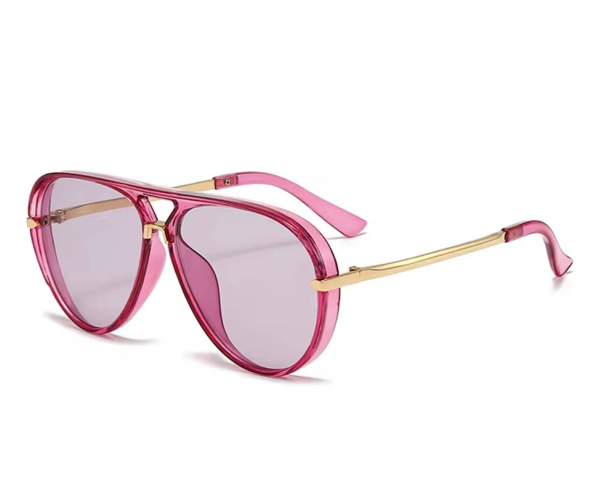 Retro Aviator Sunglasses