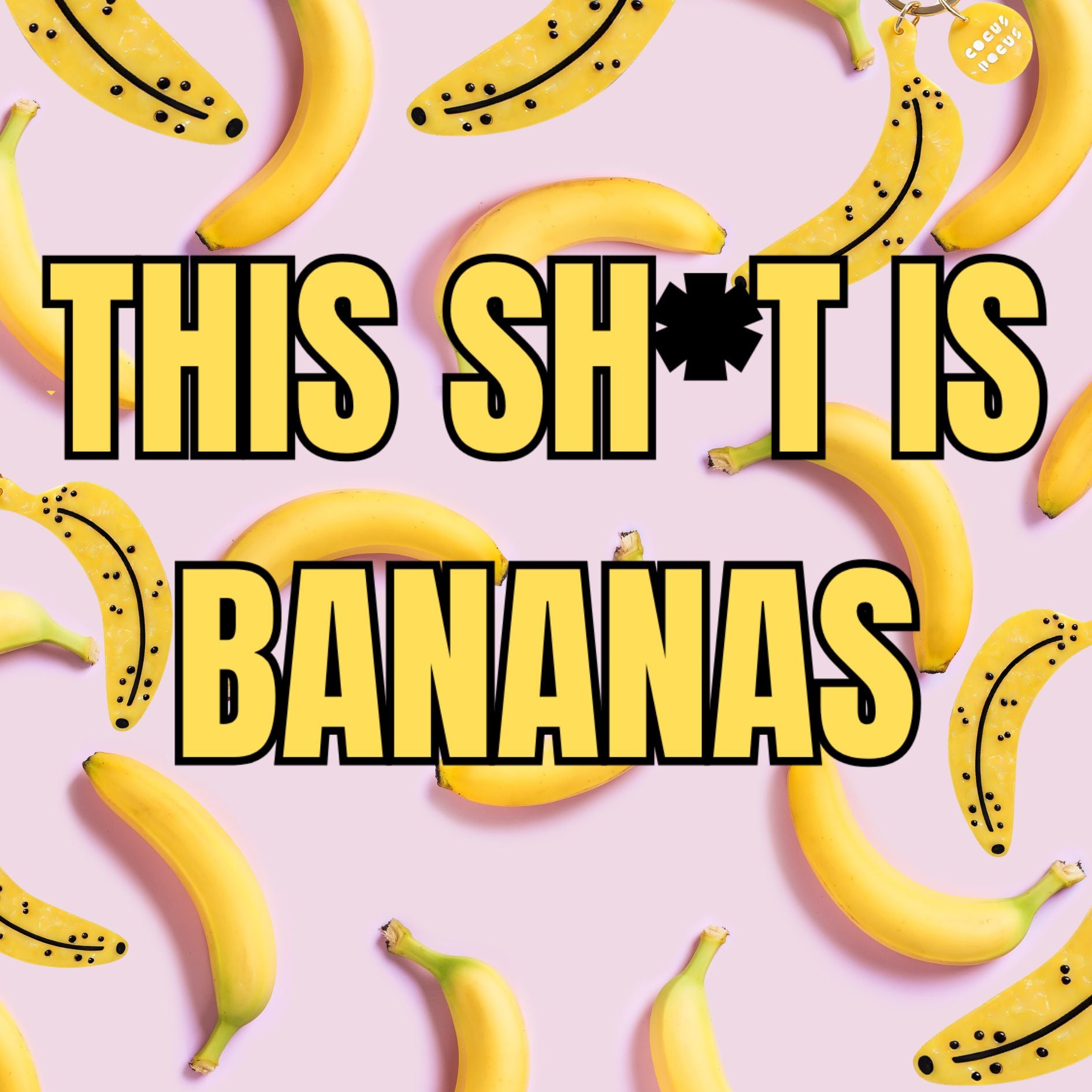 Banana Bag Charm/Key Chain