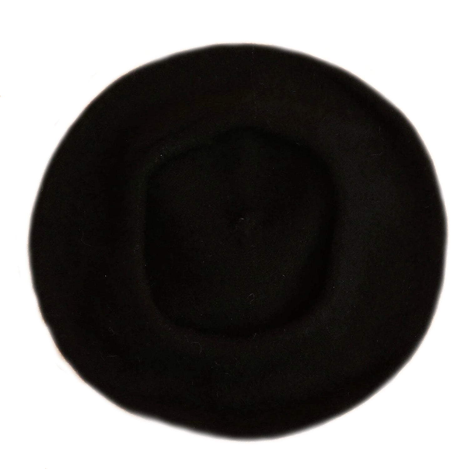 Simple Solid Beret (Black)