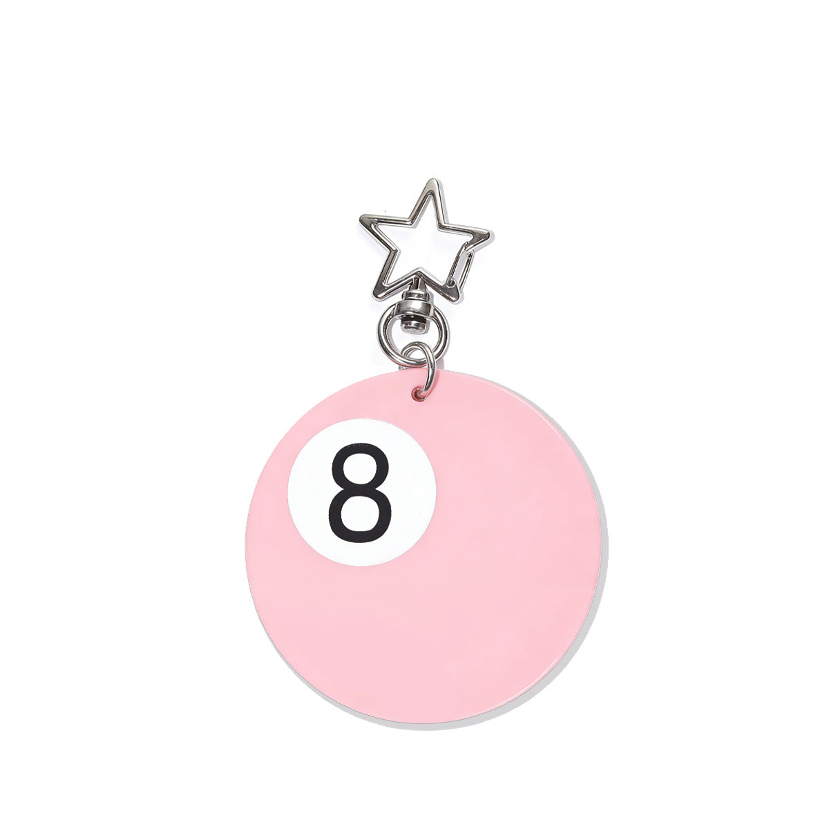 Lucky Eight Ball Bag Charm/Keychain