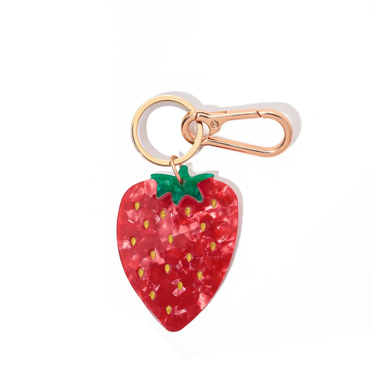 Strawberry Bag Charm