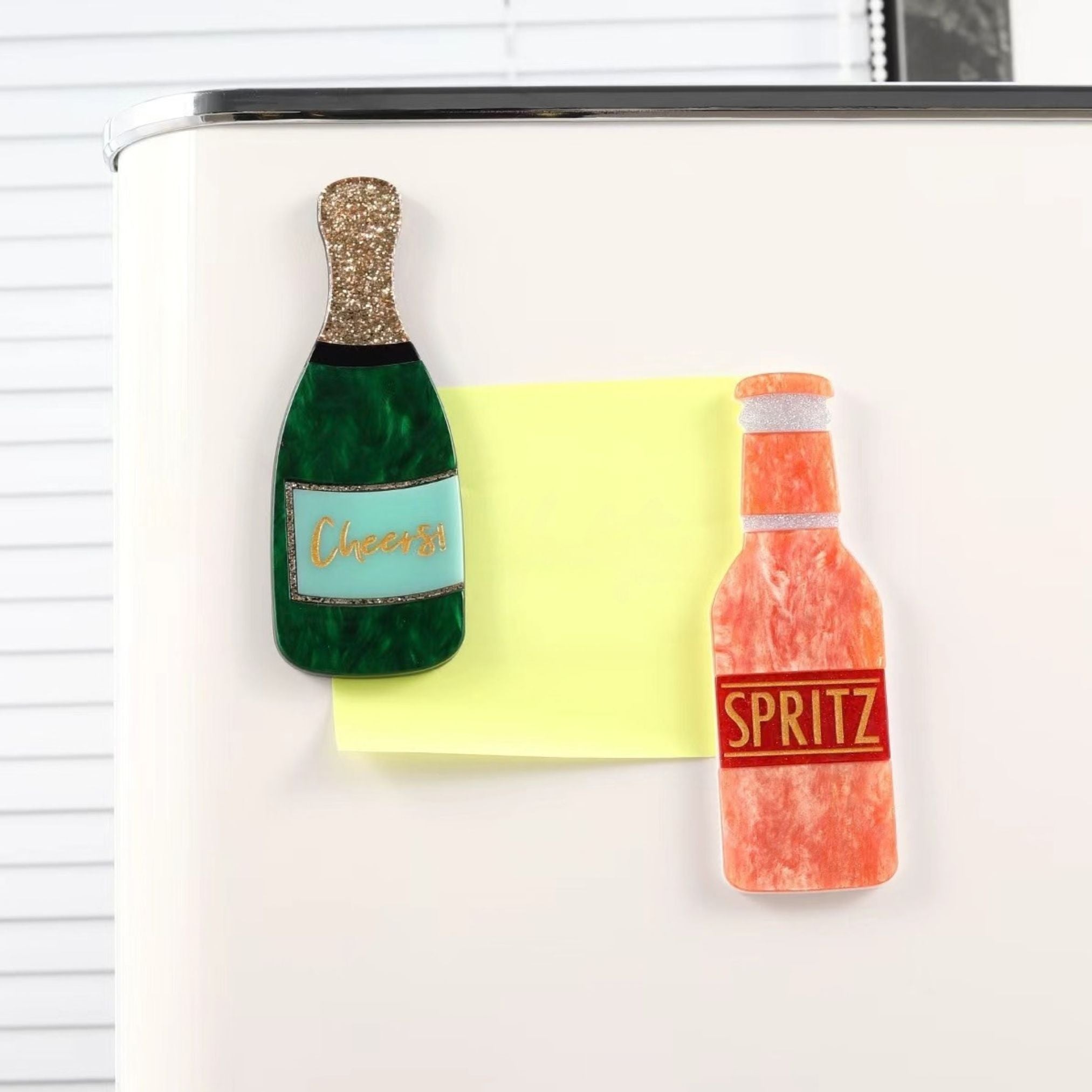 Champagne Fridge Magnet