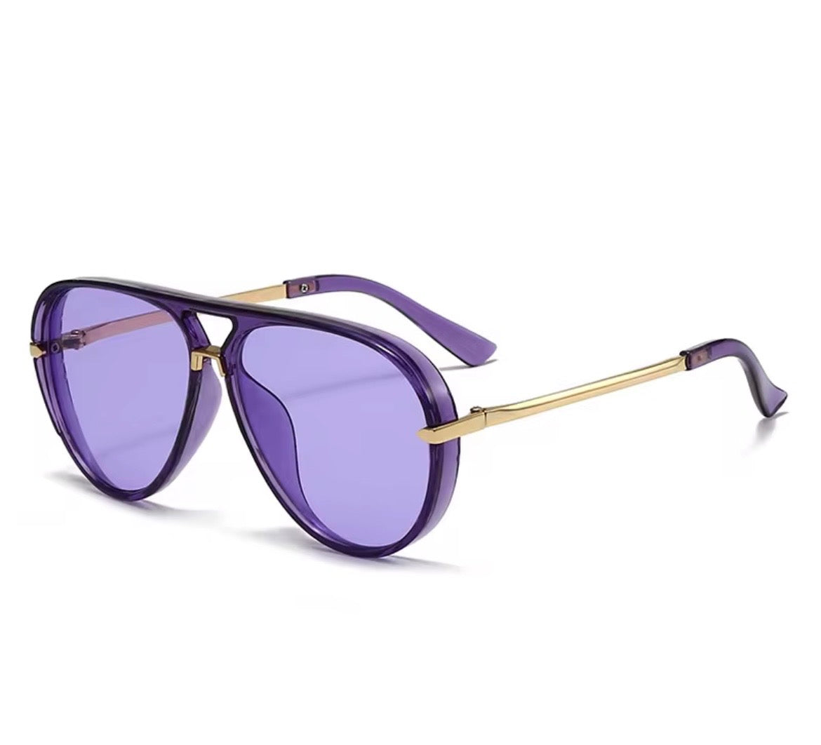Retro Aviator Sunglasses
