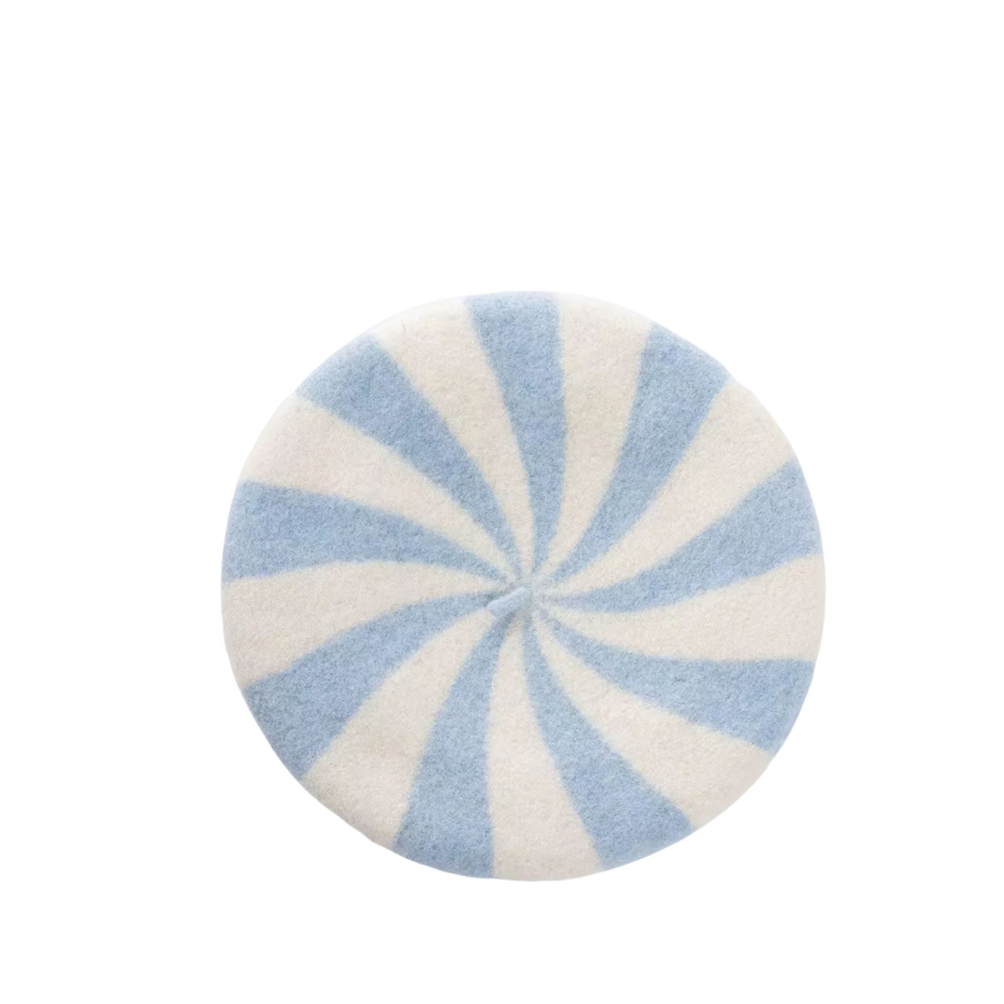 Candy Striped Beret
