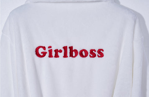 Girlboss Plush Robe - Cocus Pocus