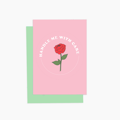 Handle Me With Care Greeting Card