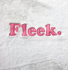 Fleek. Embellished Fleece Blanket - Cocus Pocus