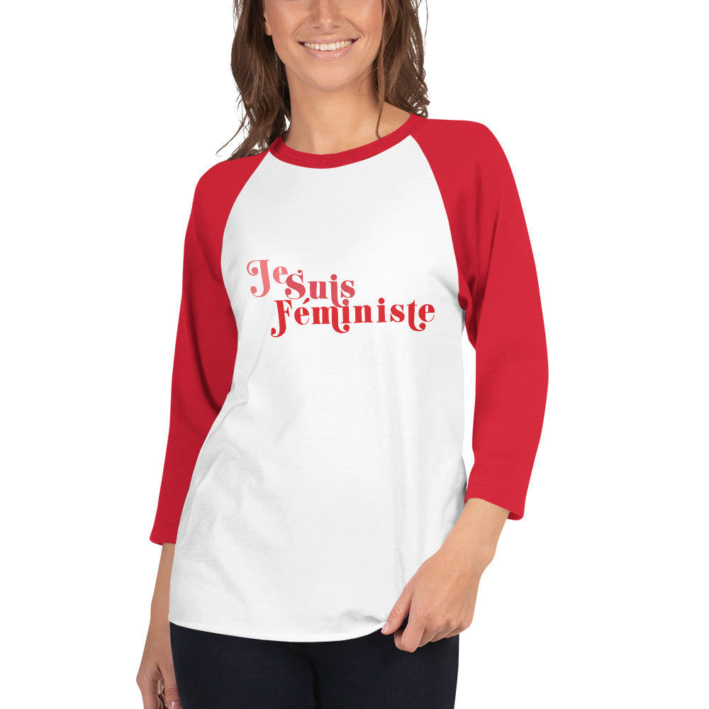 Je Suis Feministe Ringer T-Shirt - Cocus Pocus