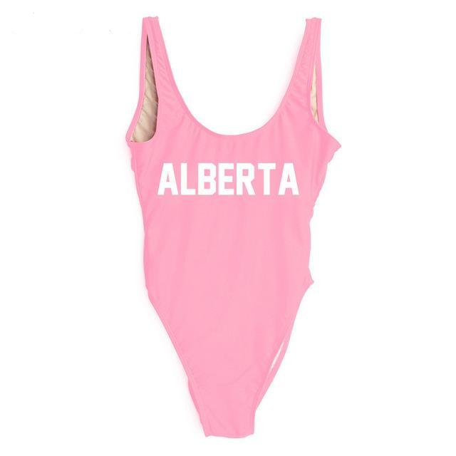 ALBERTA One Piece Swimsuit - Cocus Pocus