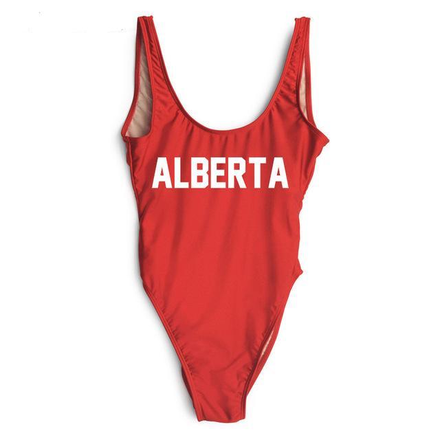 ALBERTA One Piece Swimsuit - Cocus Pocus