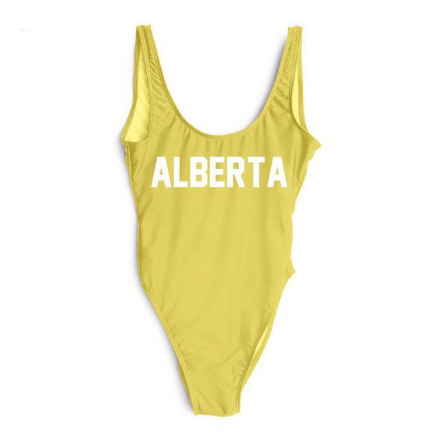 ALBERTA One Piece Swimsuit - Cocus Pocus