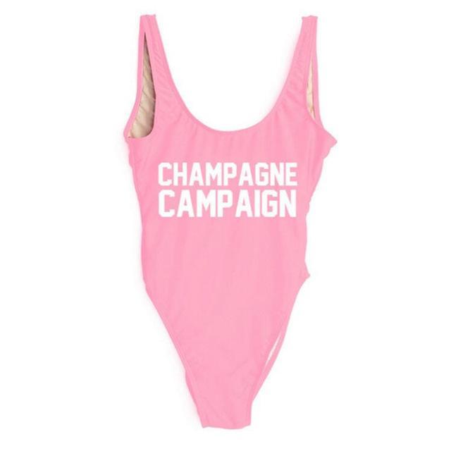 CHAMPAGNE CAMPAIGN One Piece Swimsuit - Cocus Pocus