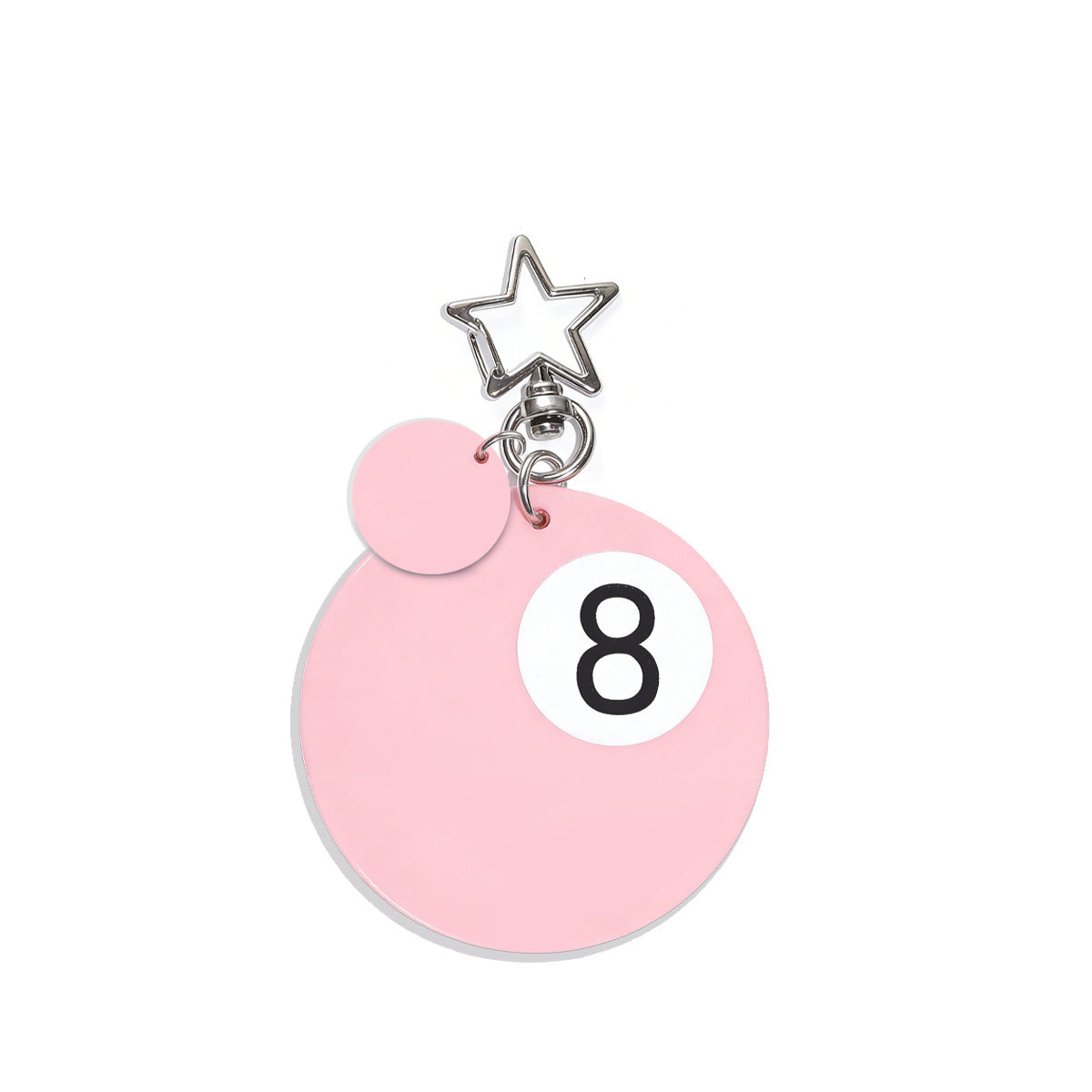 Lucky Eight Ball Bag Charm/Keychain