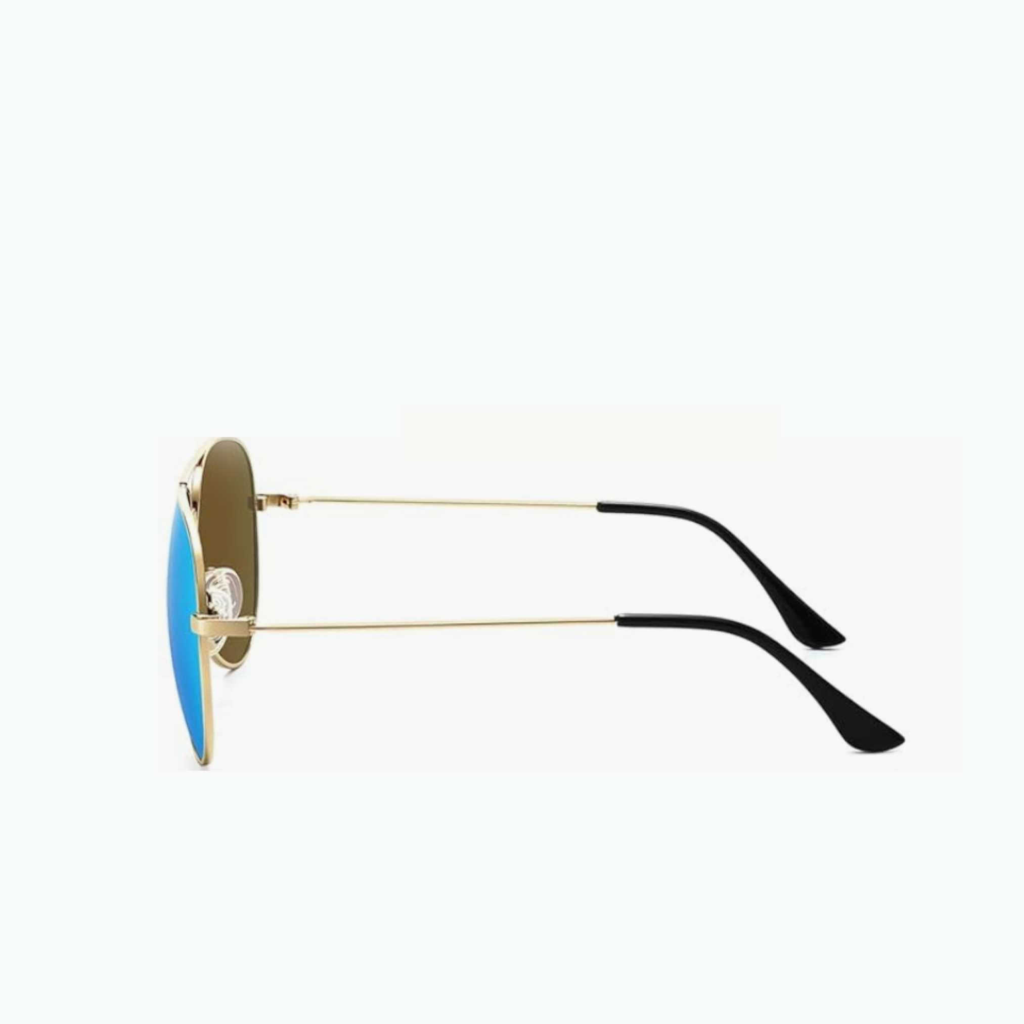 Mirrored Aviator Sunglasses