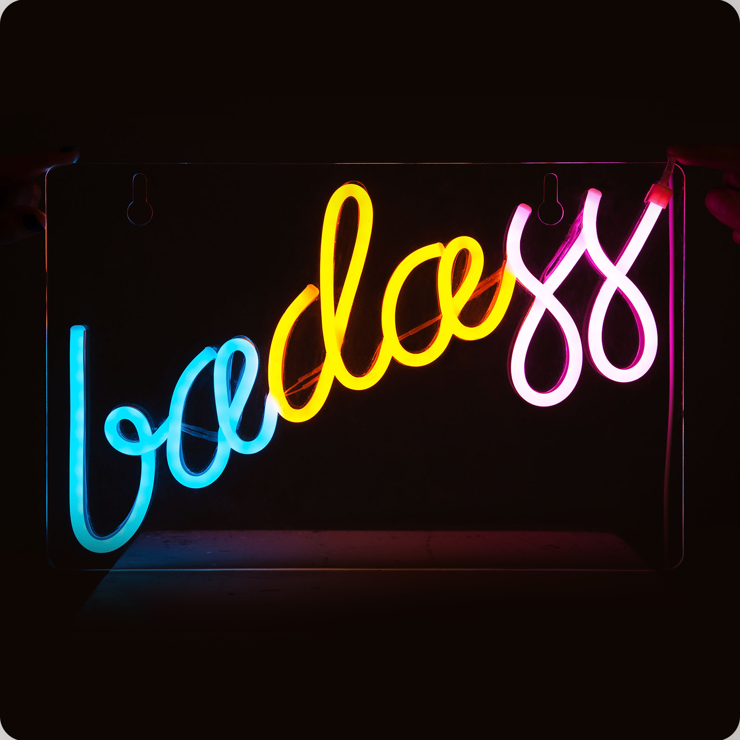 Badass LED Neon Sign