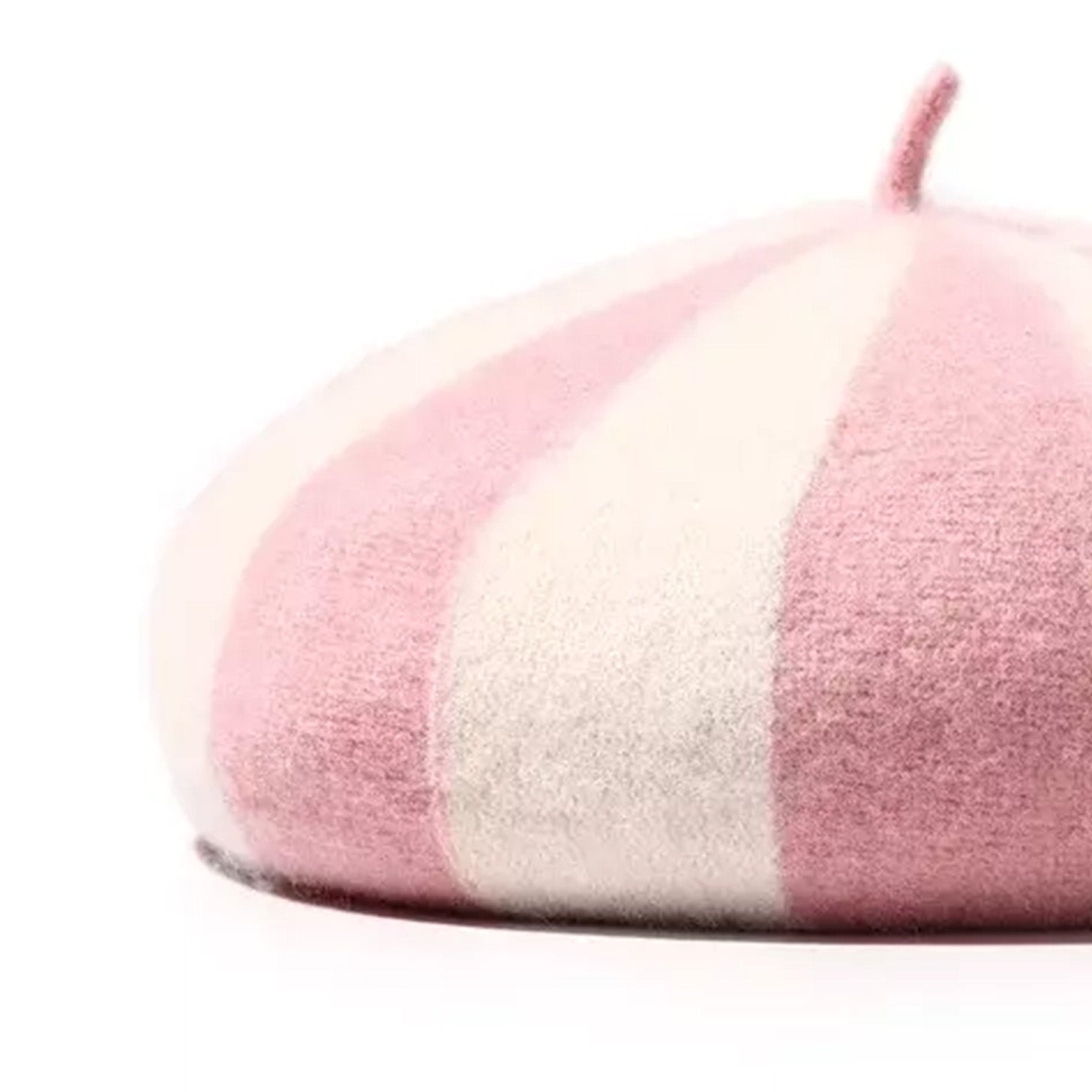 COCUS POCUS Candy Striped Beret 