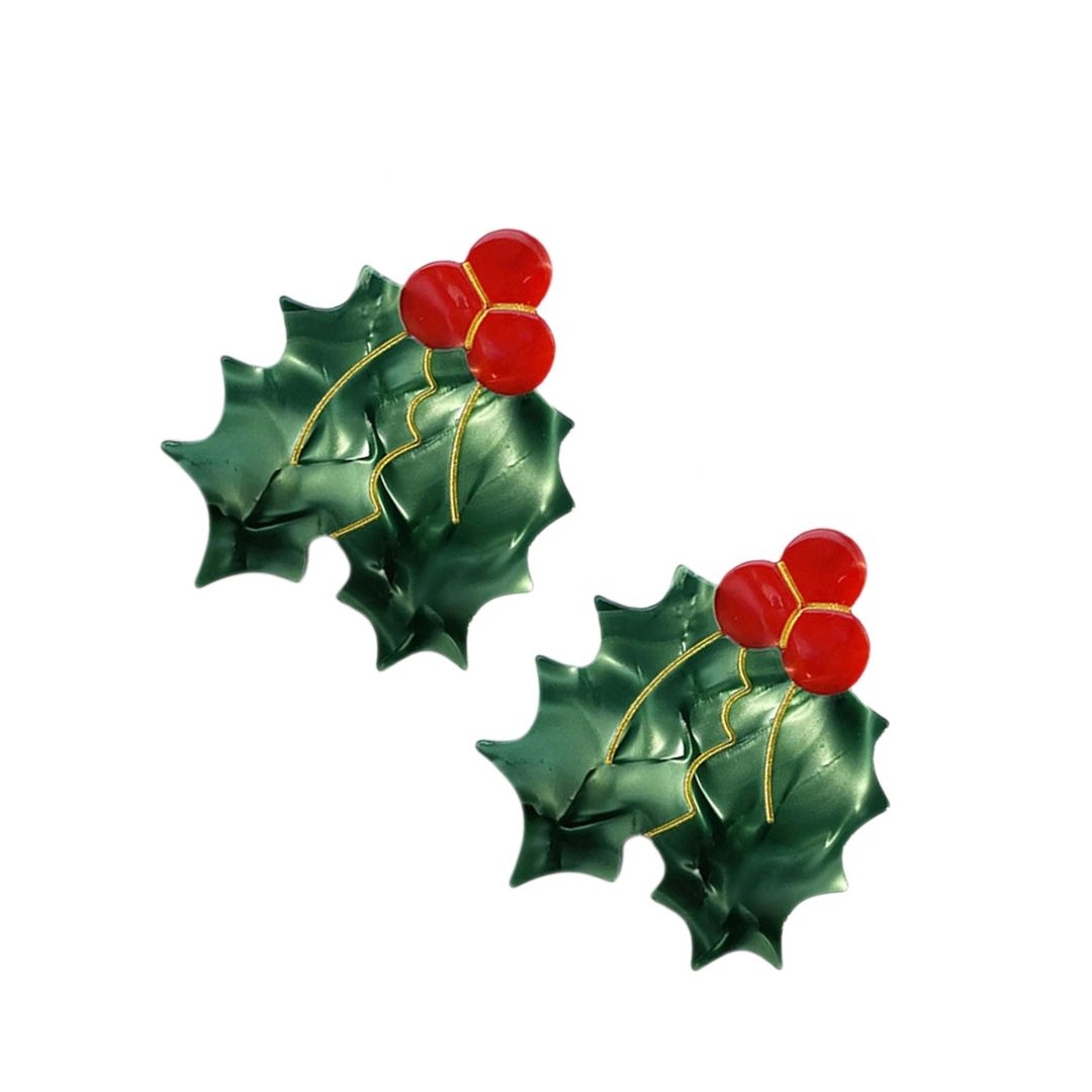 Holly Hair Claws – 2 Pack