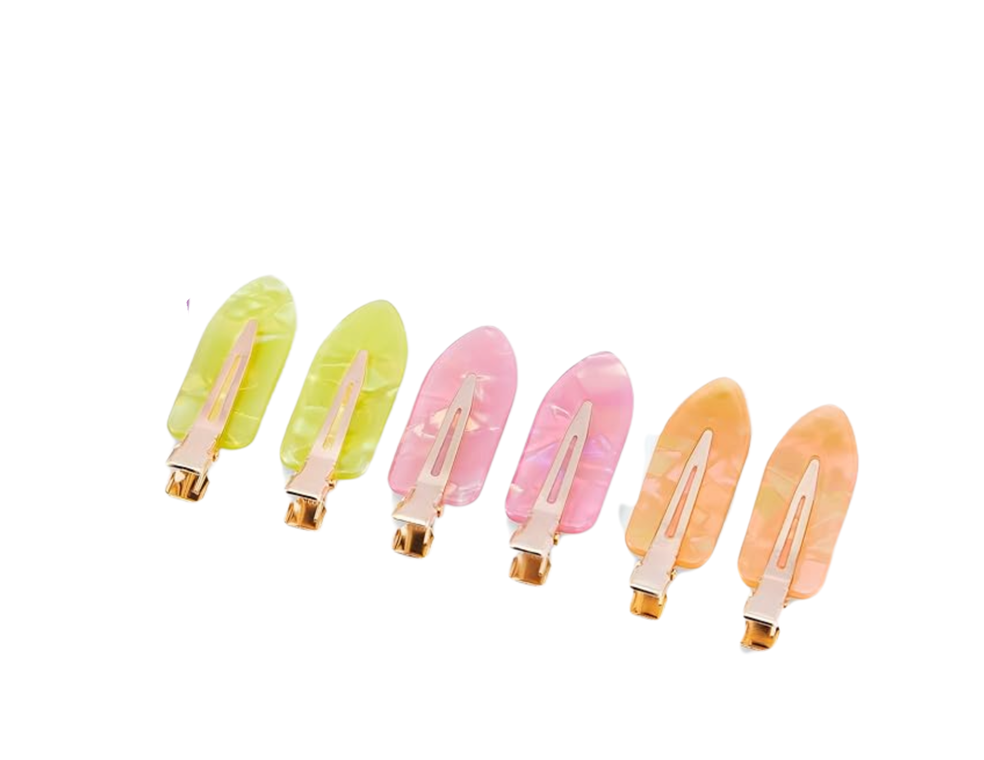 Creaseless Hair Clip Set (6-Pack)