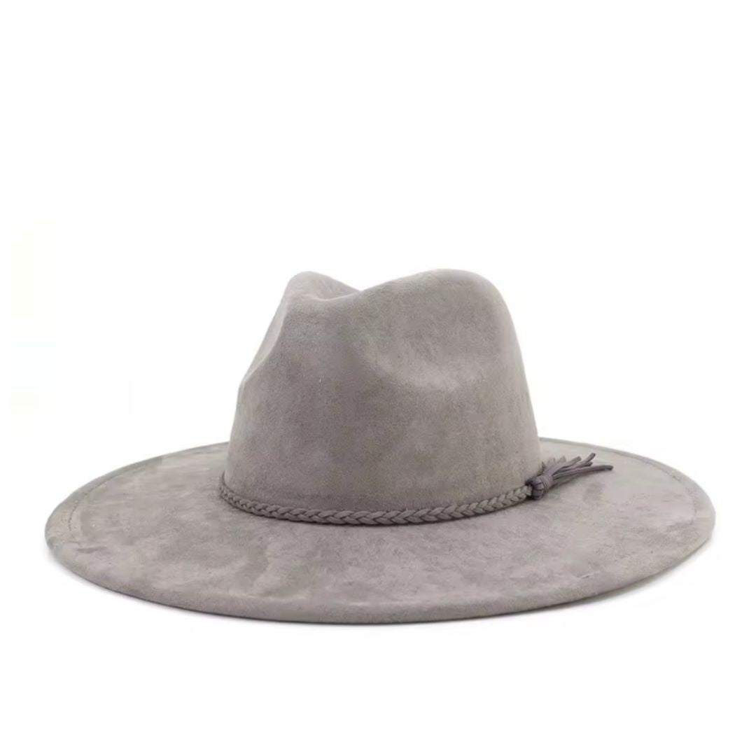 Suede Effect Fedora