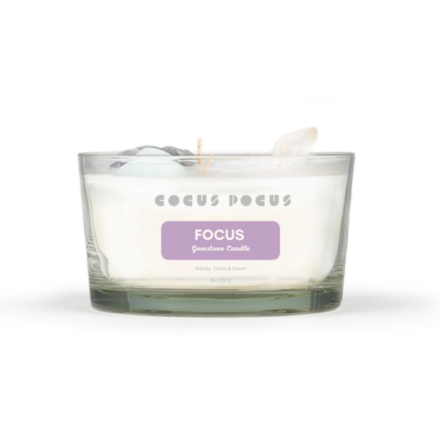 Focus Crystal Candle