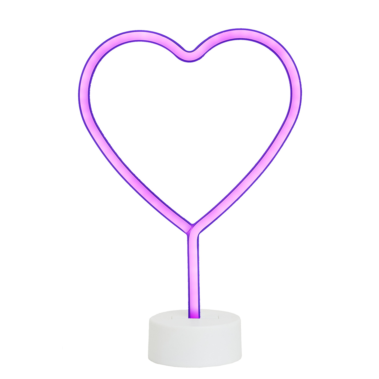 Heart LED Neon Desk Lamp