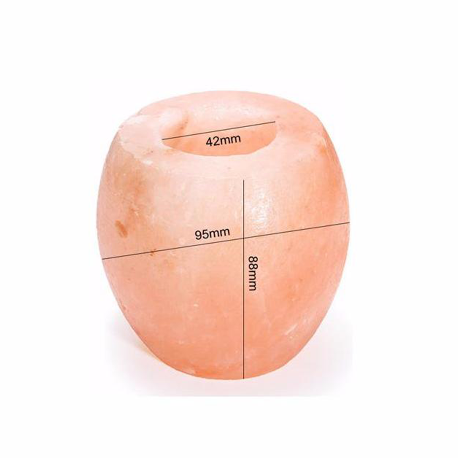 Himalayan Pink Salt Tea Light Holder