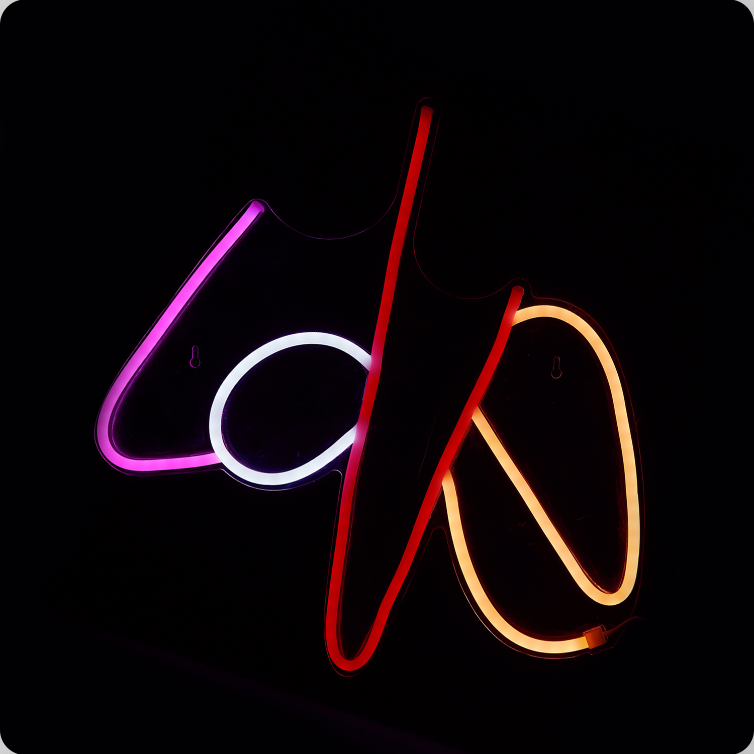 Love LED Neon Sign - Multi Color