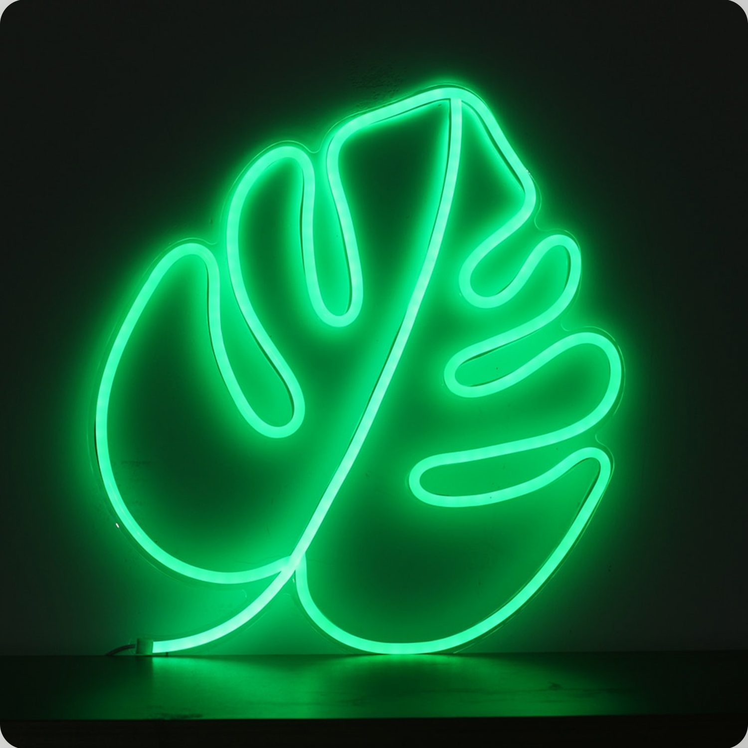 Monstera LED Neon Sign