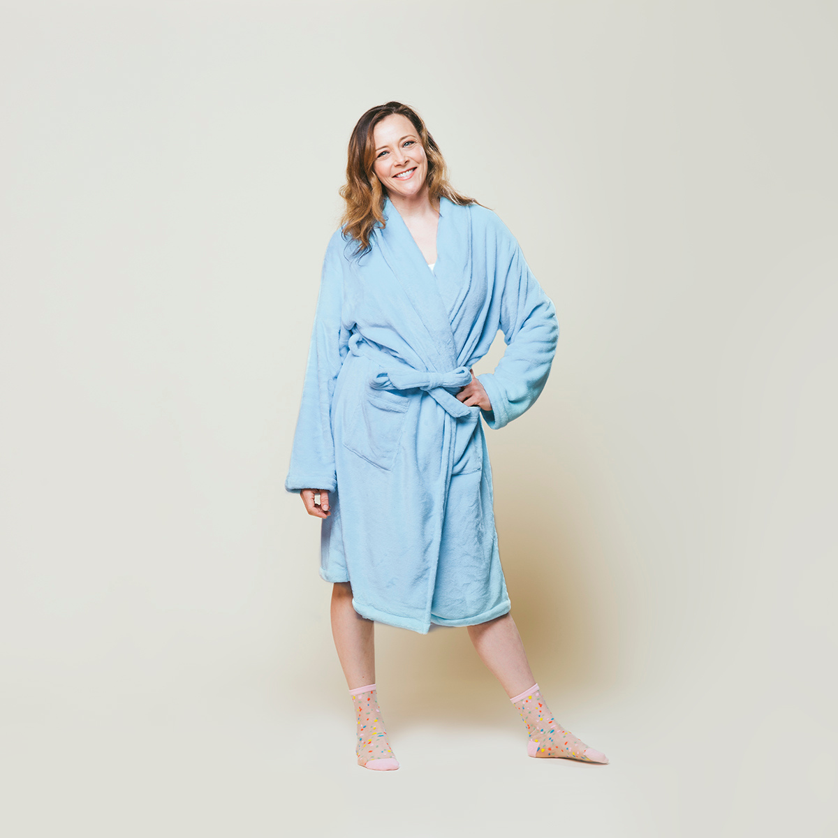 Ooh La La Plush Fleece Robe