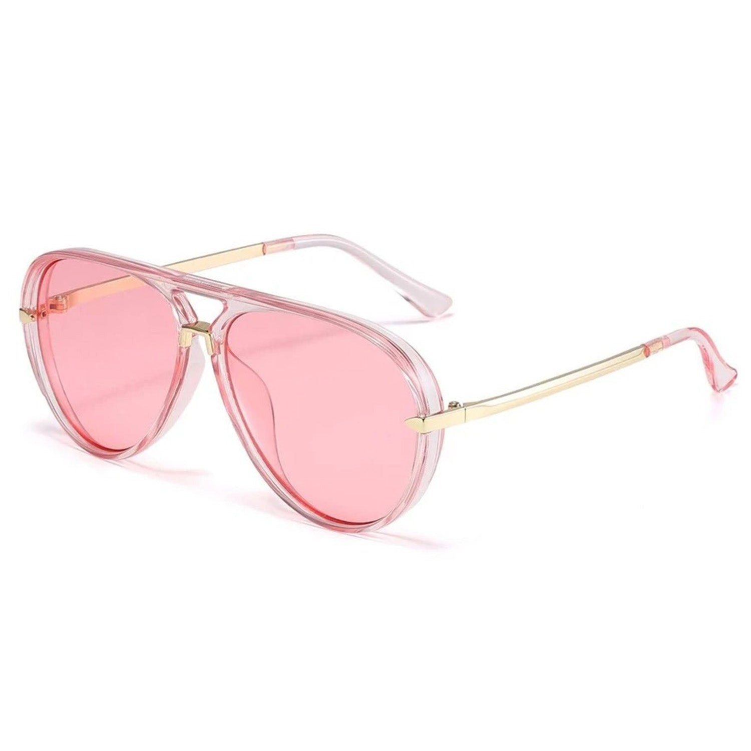 Pink Aviator Sunglasses