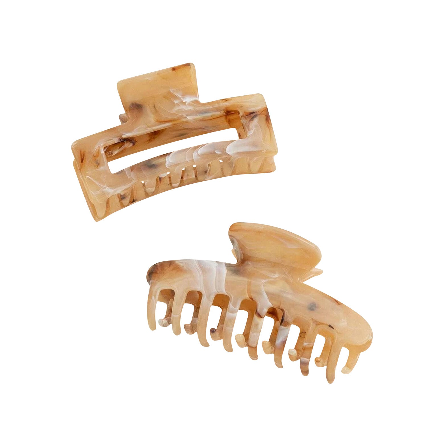 Set of Two Midi Claws (Whiskey)