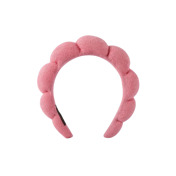 Spa Headband in Pink Terry