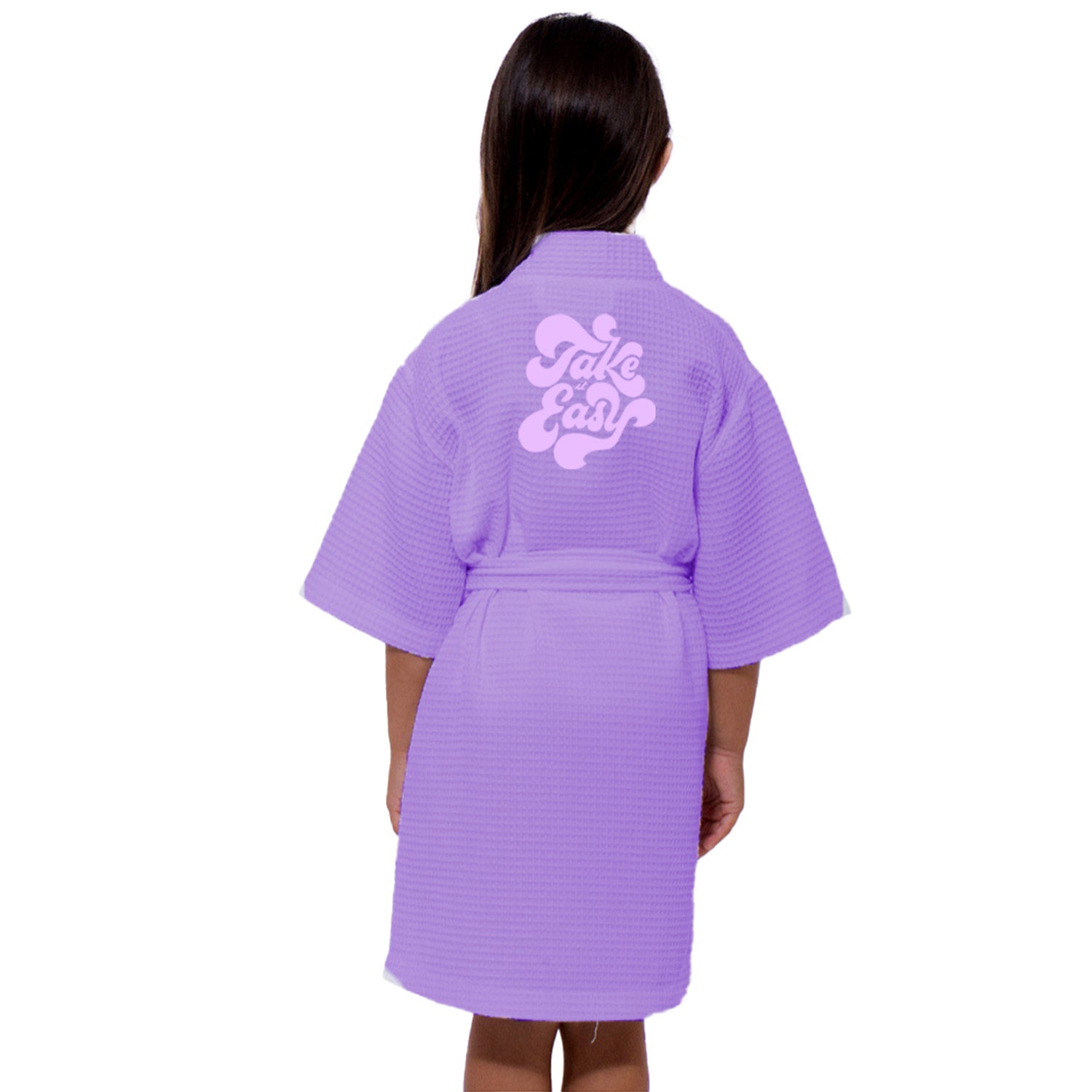 Take it Easy Kids Waffle Robe