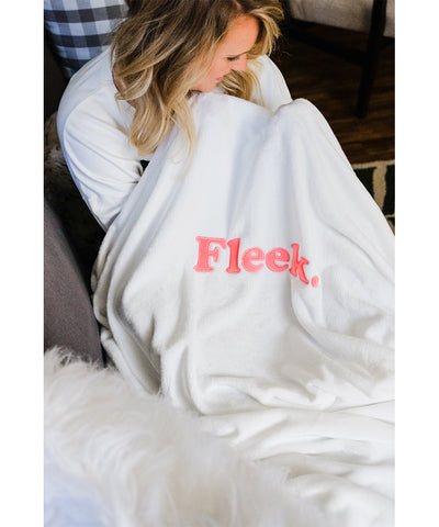 Fleek Plush Fleece Nap Blanket