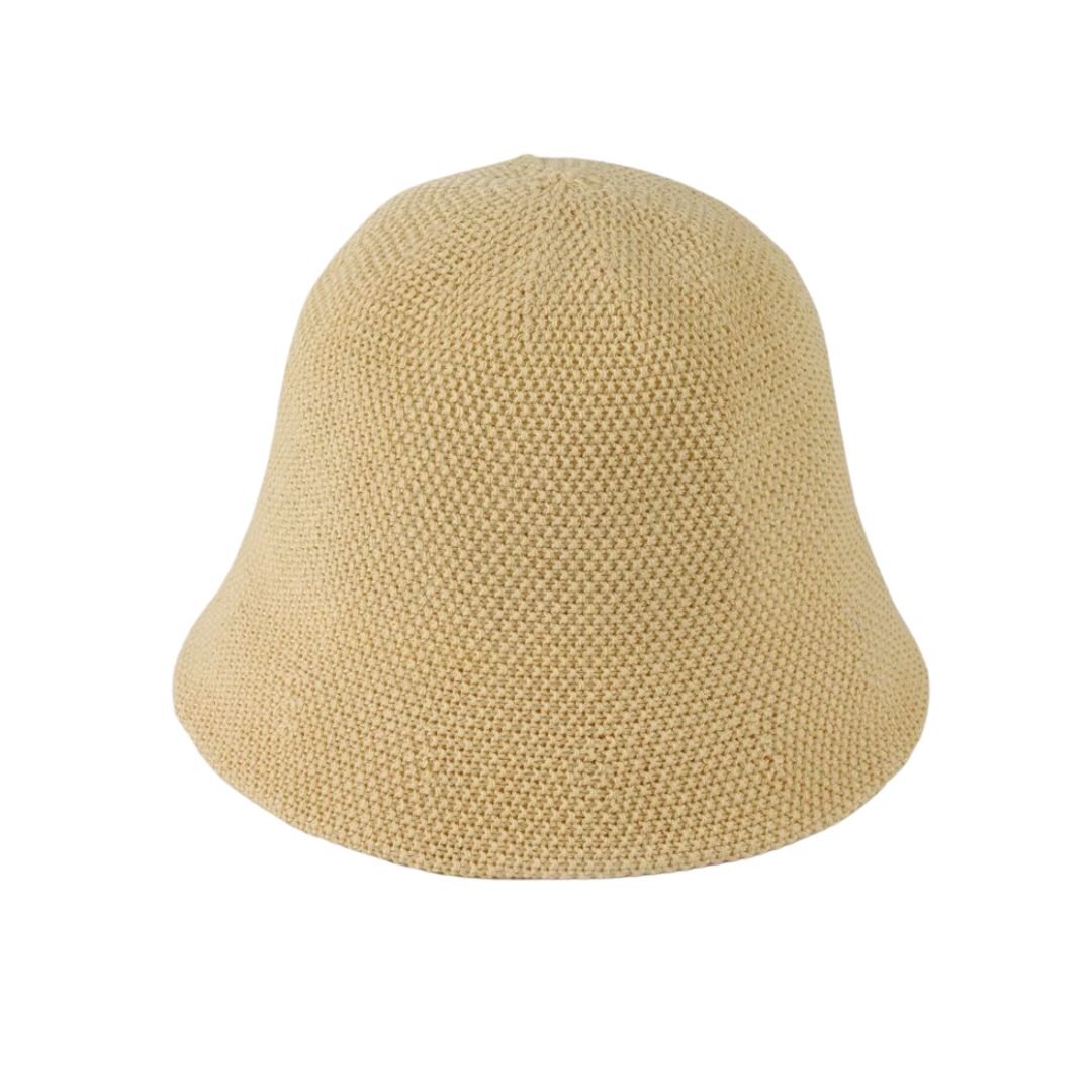 Straw Weave Bucket Hat