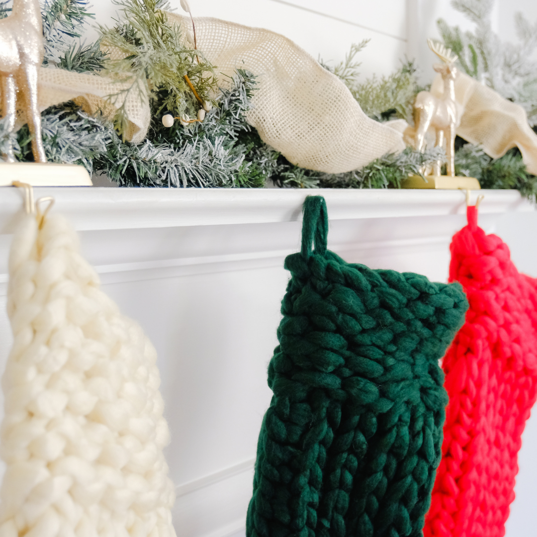 Chunky Knit Christmas Stocking