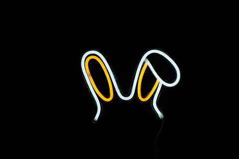Bunny LED Neon Wall Sign - Cocus Pocus