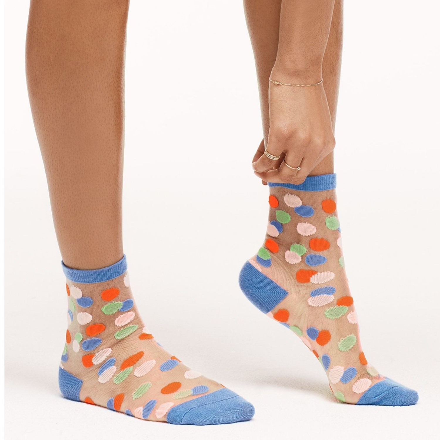 Big Confetti Sheer Socks – Cocus Pocus