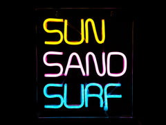 Sun Sand Surf LED Neon Sign