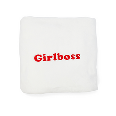 Girlboss Plush Fleece Nap Blanket