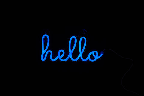 hello LED Neon Wall Sign - Cocus Pocus