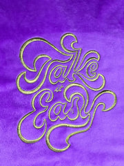 Take it Easy Plush Robe - Cocus Pocus