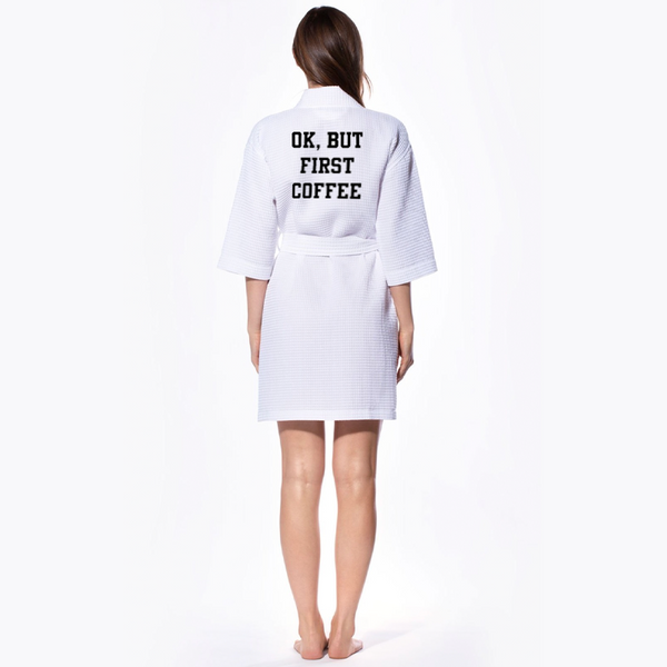 OK, But First Coffee Waffle Robe – Cocus Pocus