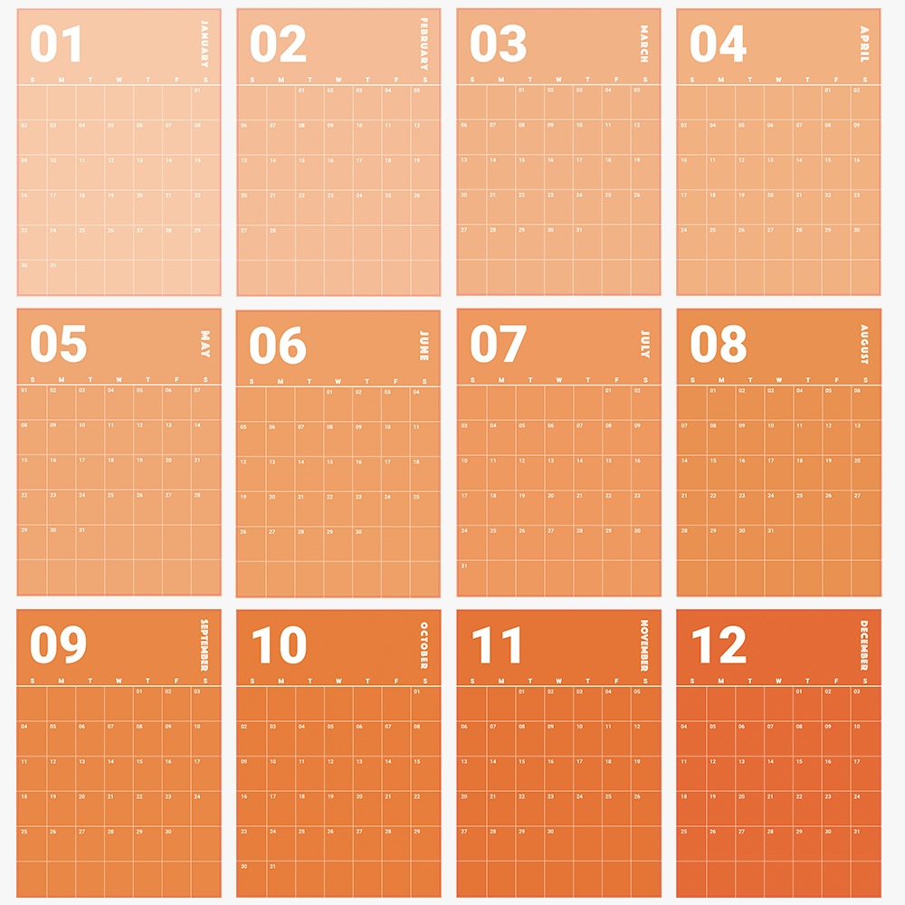 Peachy 12 Month Wall Planner – Cocus Pocus peachy-12-month-wall-planner-cocus-pocus