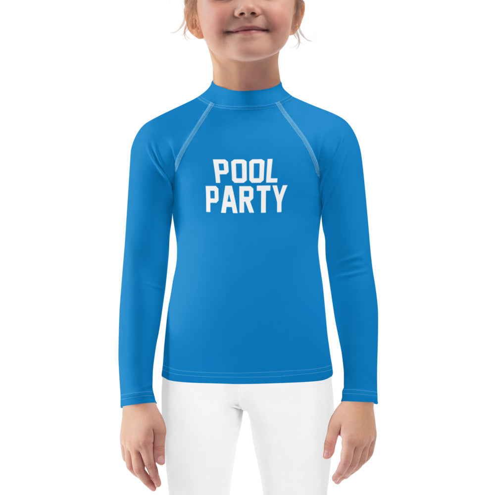 Pool Party Kids Rash Guard