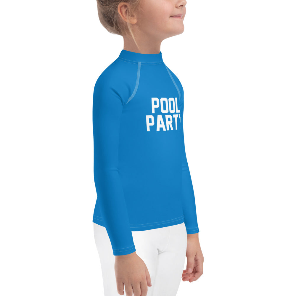 Pool Party Kids Rash Guard