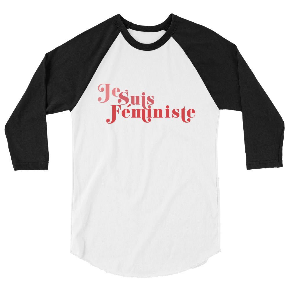 Je Suis Feministe Ringer T-Shirt - Cocus Pocus