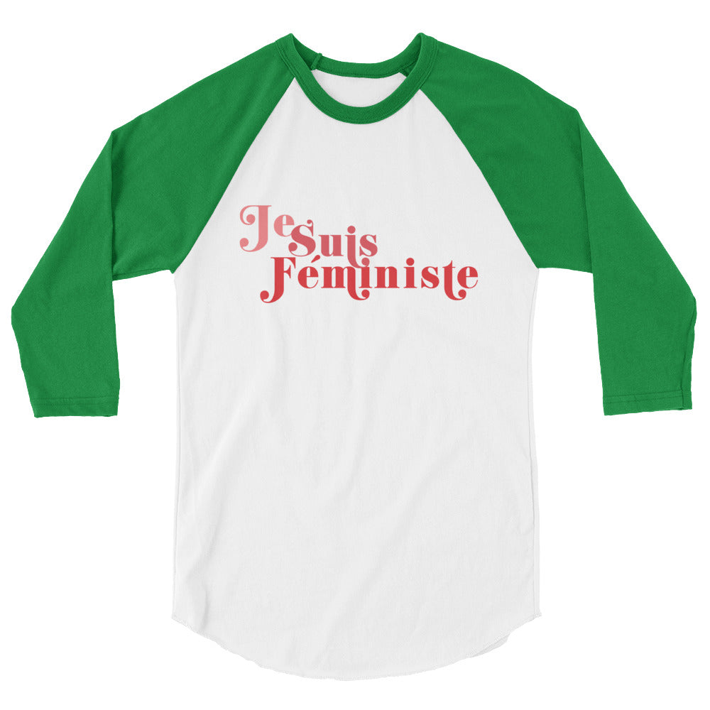 Je Suis Feministe Ringer T-Shirt - Cocus Pocus